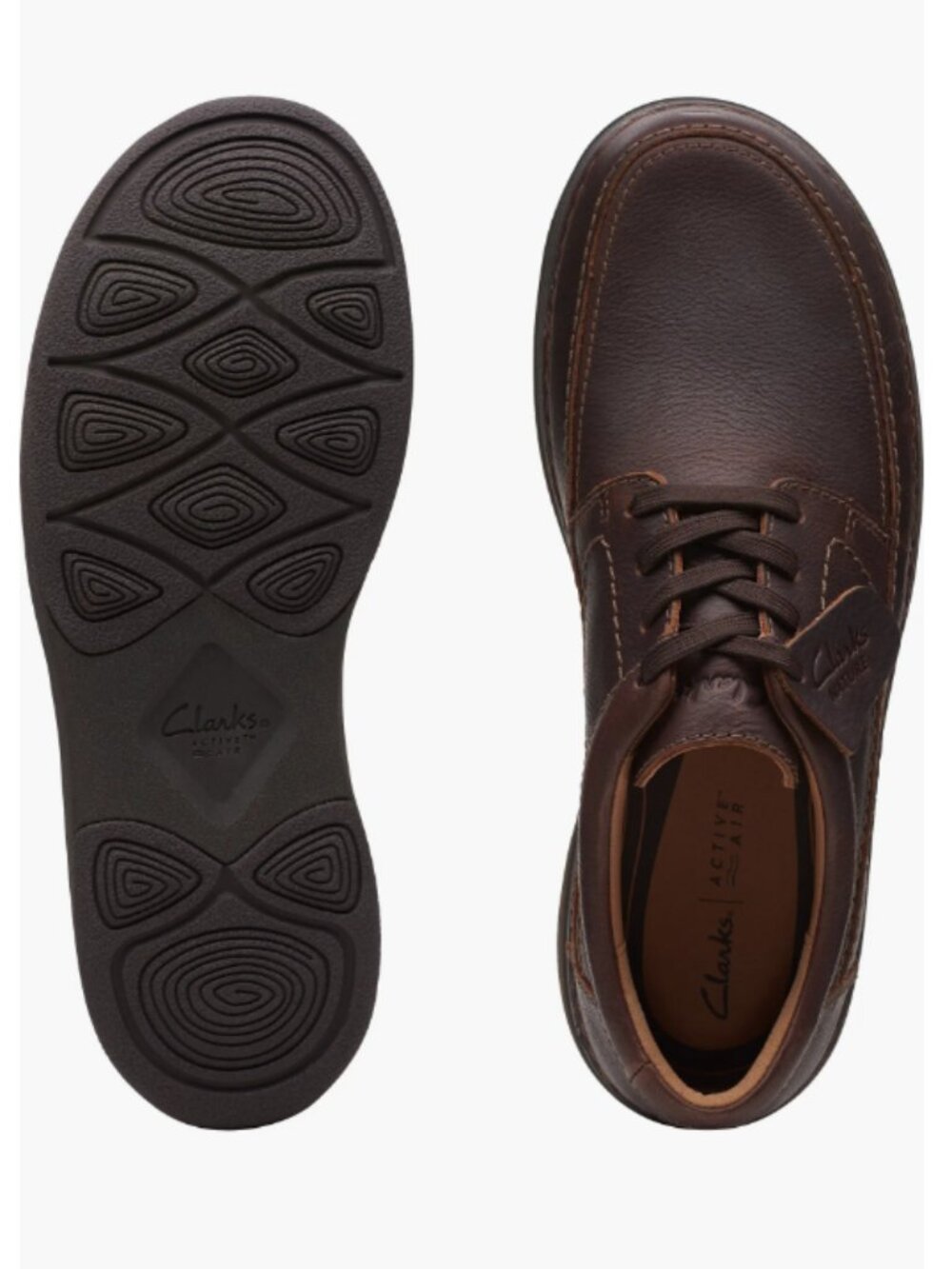 Clarks Men's Nature 5 Lo Active Air Lace Up Casual Shoes Size 9M